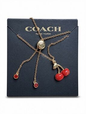 Coach | Jewelry | Nwt Coach Gold Flower Slider Braceletgiftable 